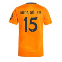 Camiseta Real Madrid Arda Guler #15 Visitante Equipación 2024-25 manga corta